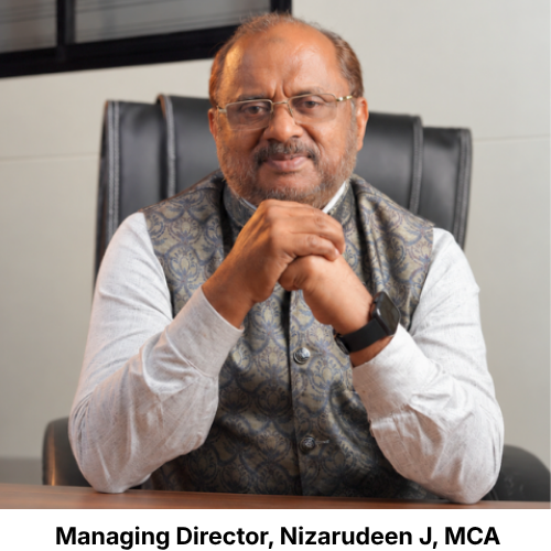 Managing Director, Nizarudeen J, MCA